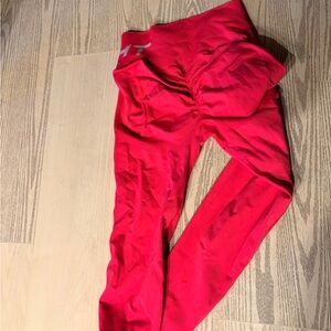 ECHT Vibrant Red Leggings